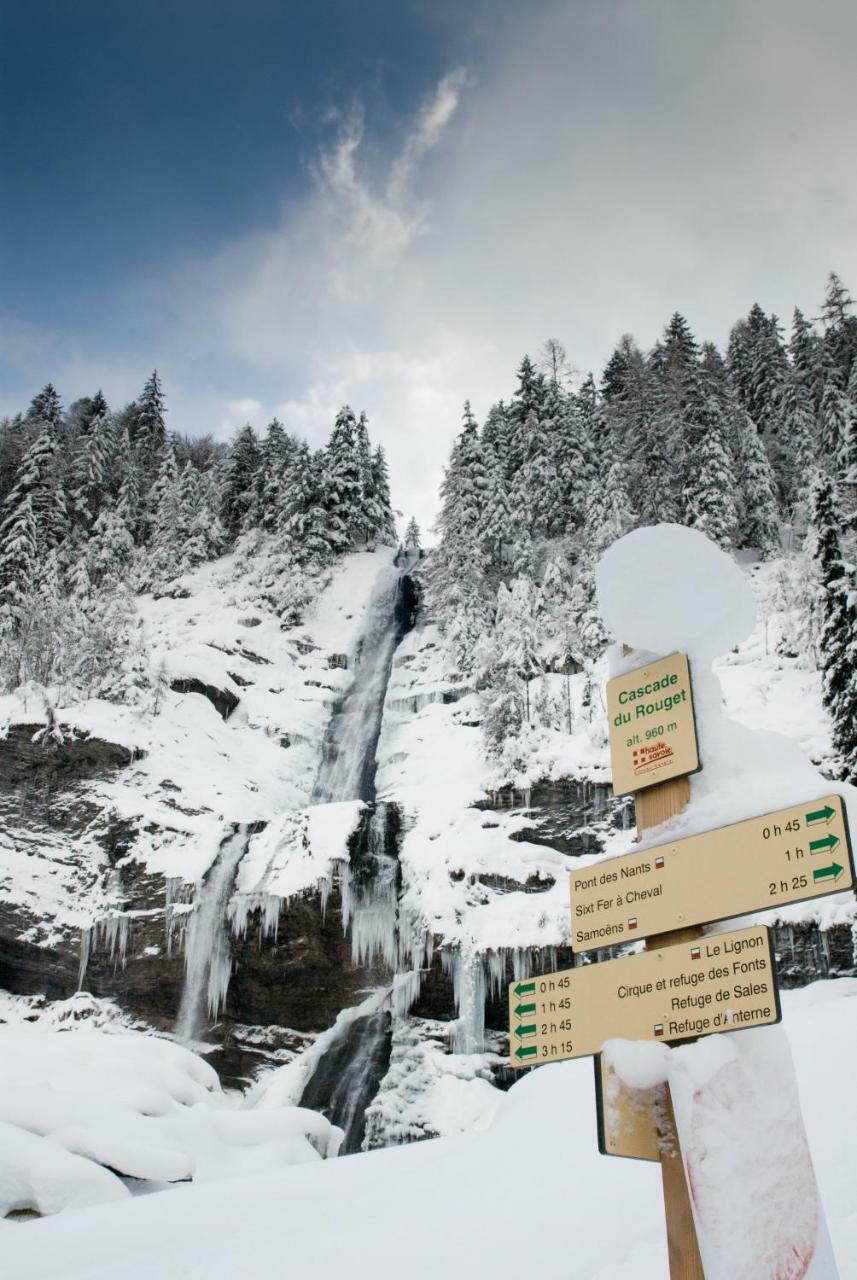 Village Vacances Le Salvagny Sixt Exterior foto